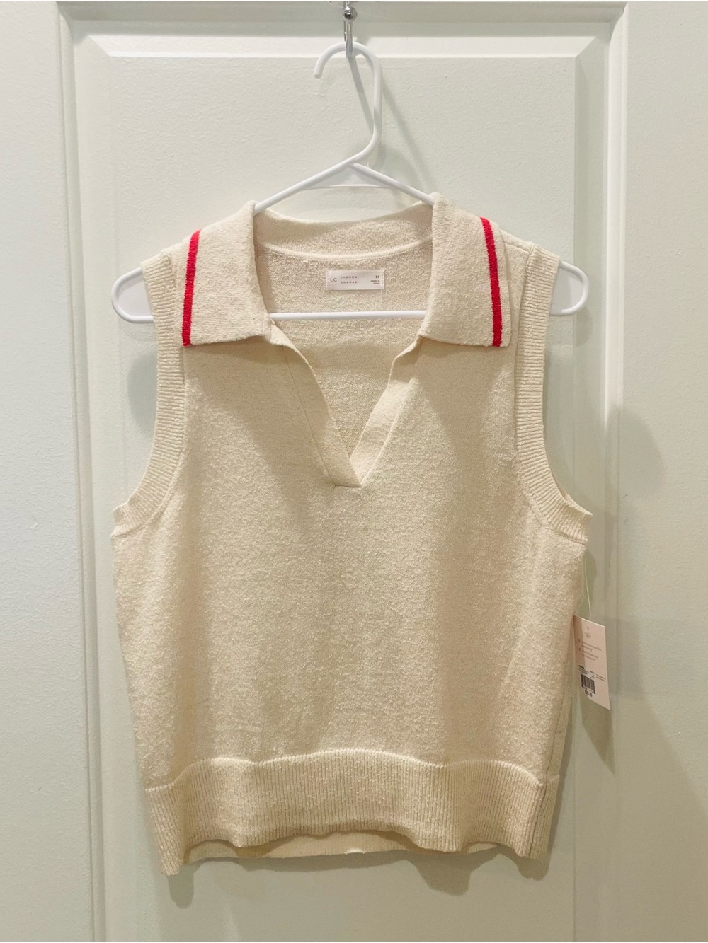 NEW…LC Lauren Conrad Collared Knit Sweater - Picture 5 of 7
